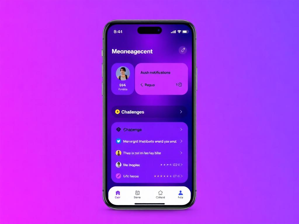 Member Engagement App - Keep your community active with push notifications, chat, challenges, and progress tracking.